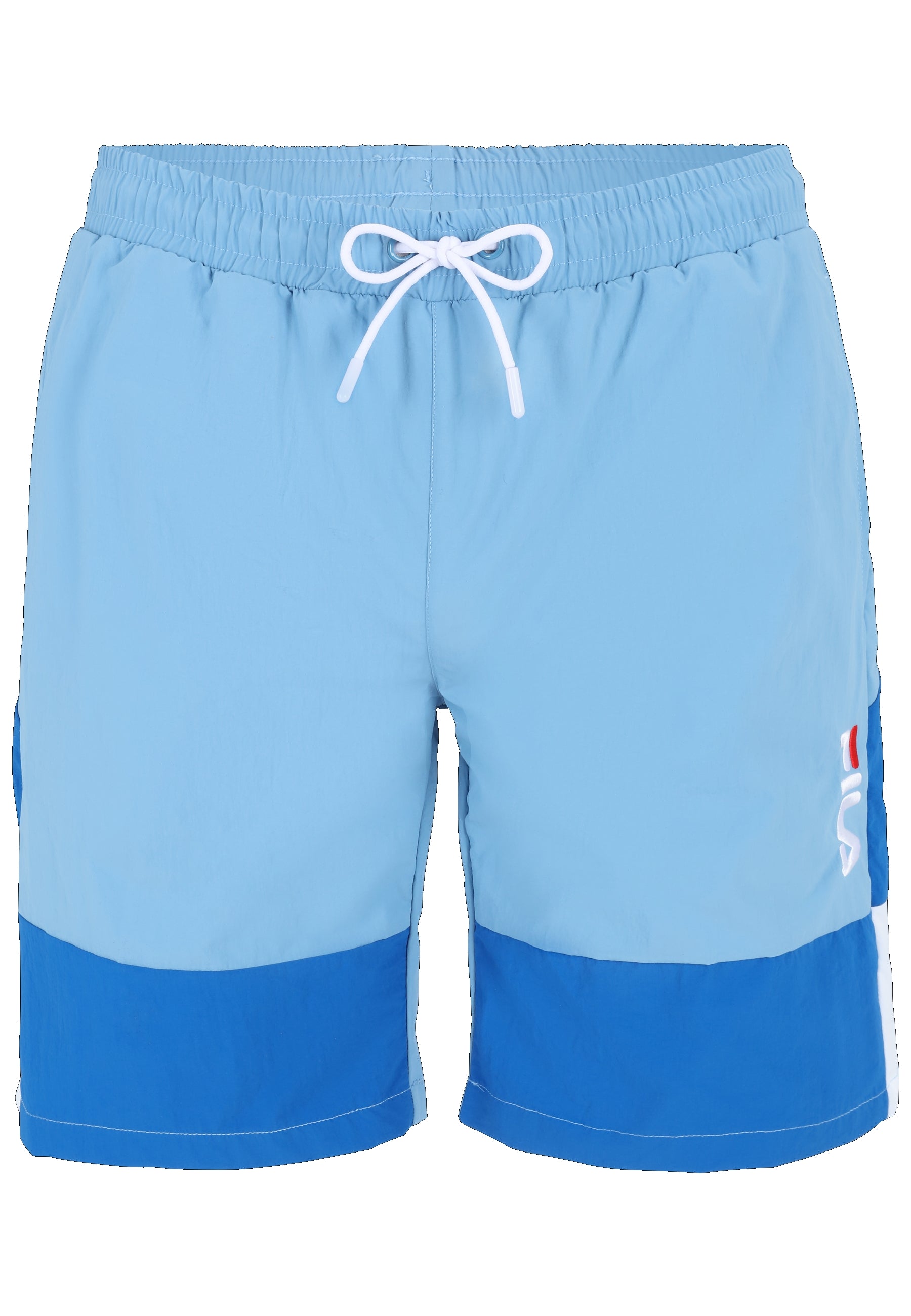 Sciacca Swim Shorts in Lichen Blue-Vallarta Blue-Bright White Maillot de bain Fila   