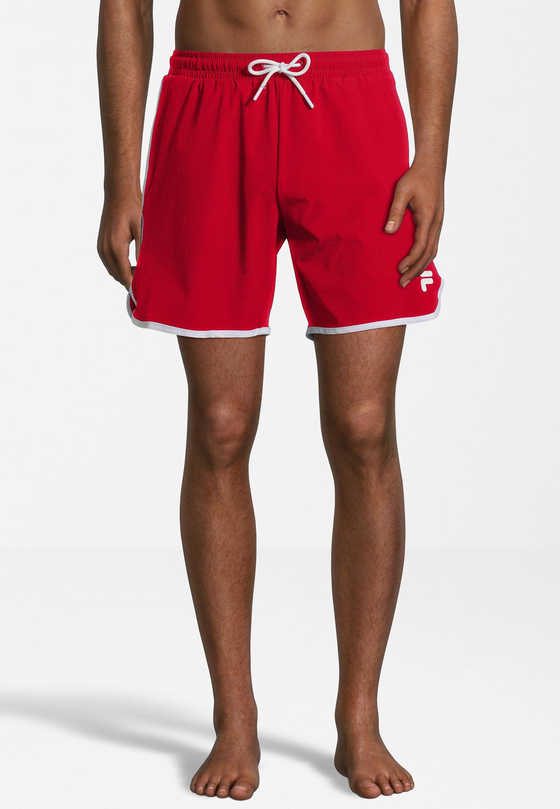 Short de plage Scilla en True Red Maillot de bain Fila   