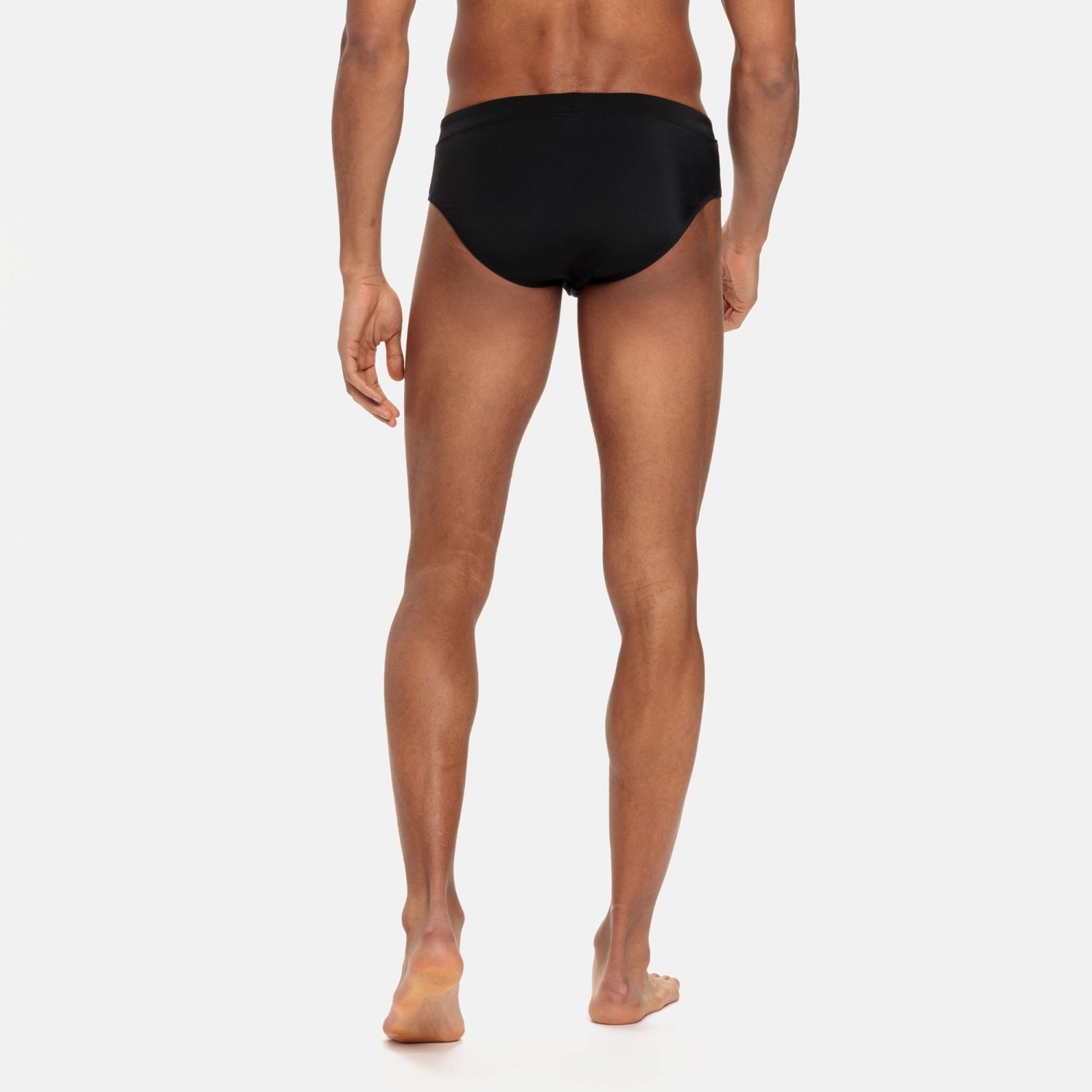 Santos Swim Briefs in Black Maillot de bain Fila   