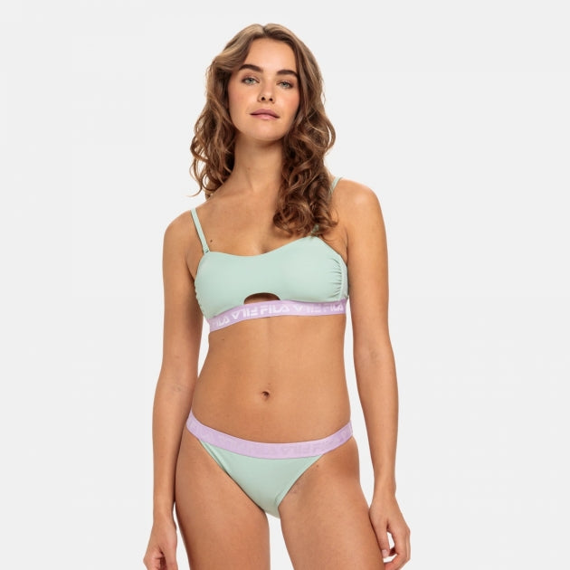 Sanming Bikini Bandeau en Silt Green Bikini Fila   