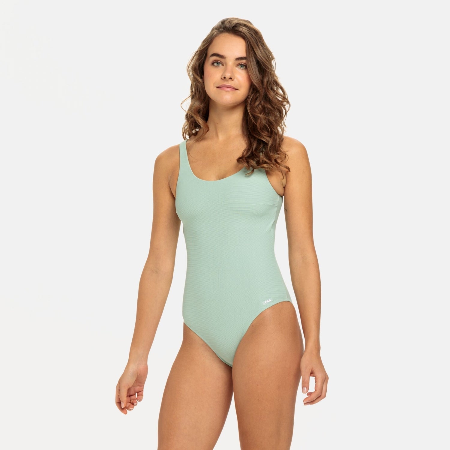 Sucre Swimsuit in Silt Green Maillots de bain Fila   