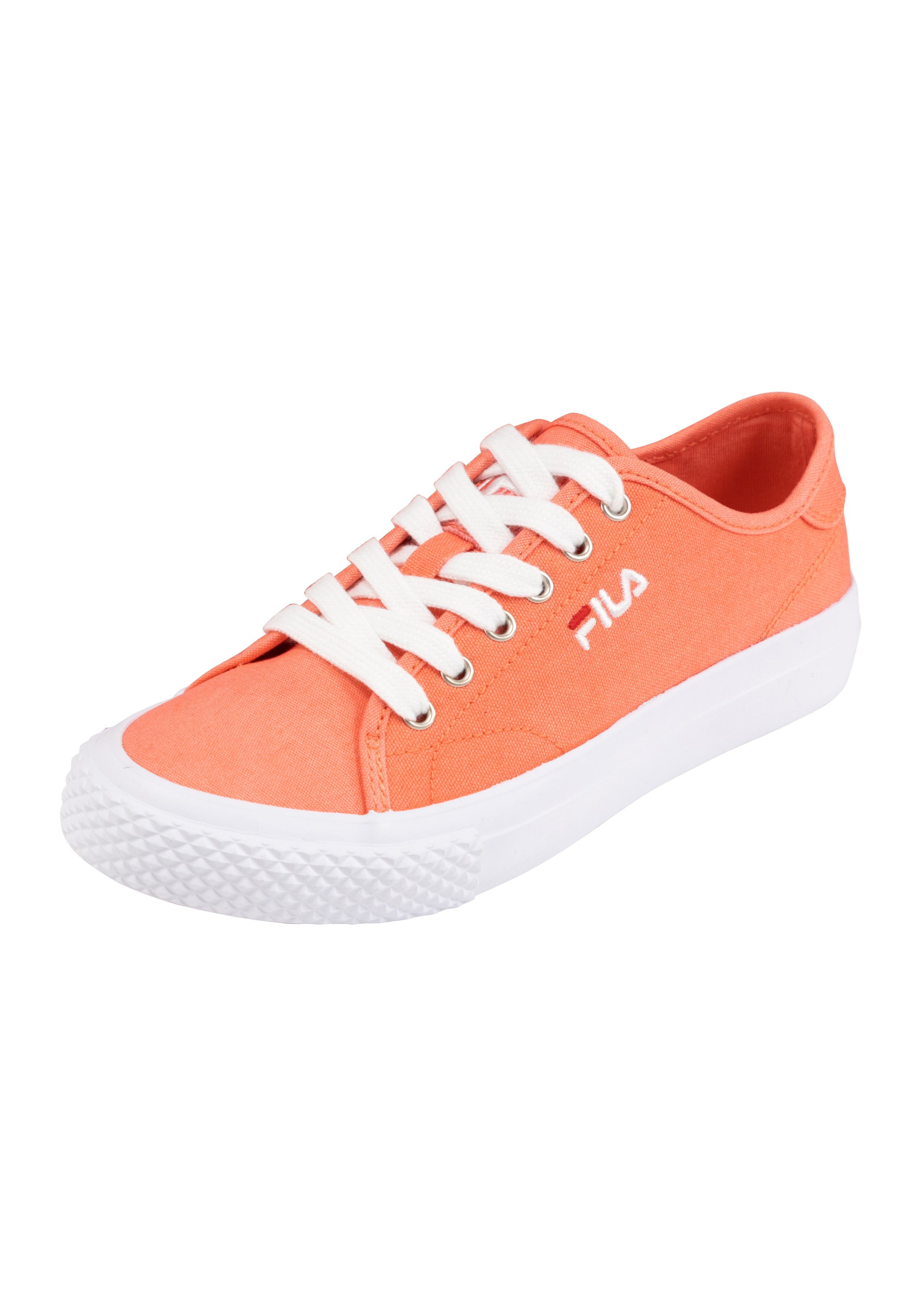 Pointer Classic Wmn in Fiery Coral Baskets Fila   