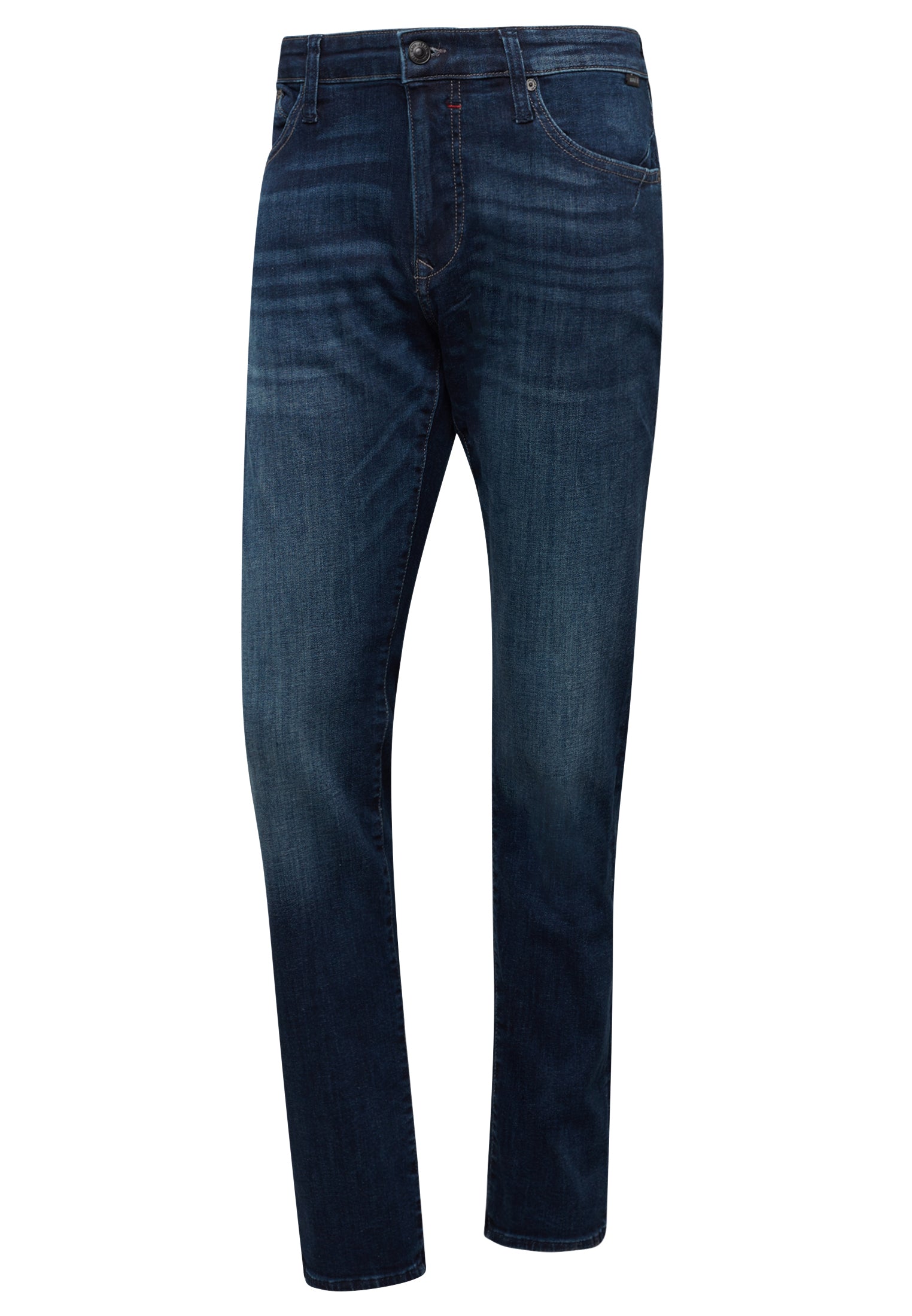 Marcus in Dark Brushed Ultra Move Jeans Mavi   