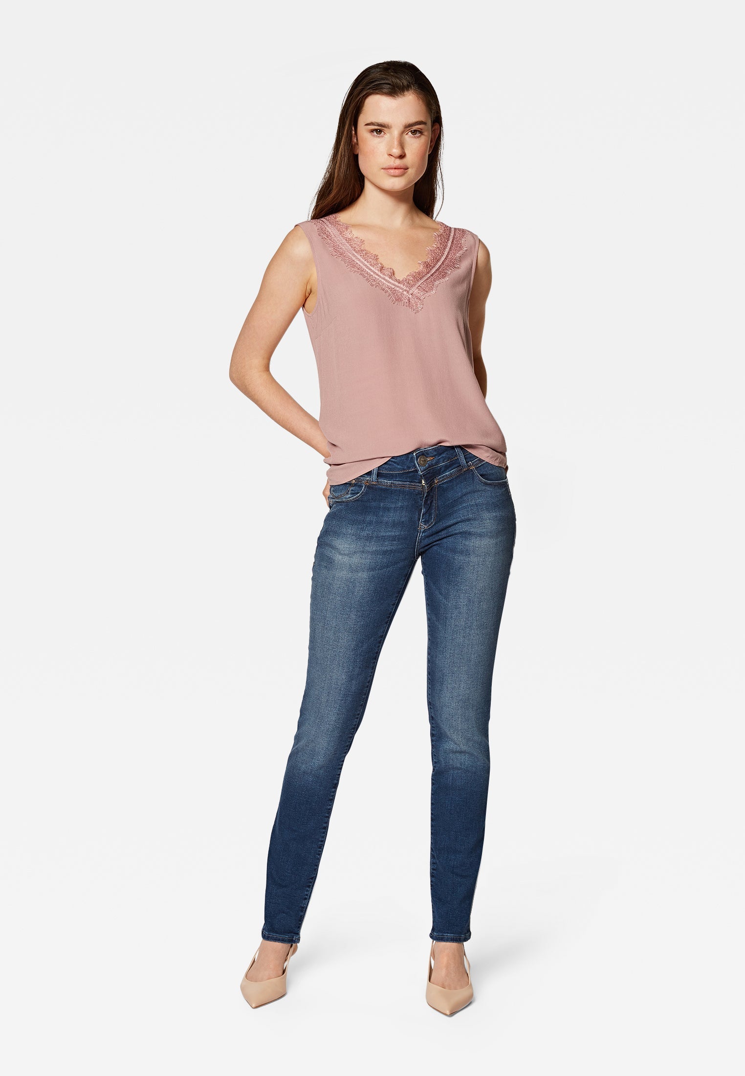 Sophie en jeans Deep Memory Fit Mavi   