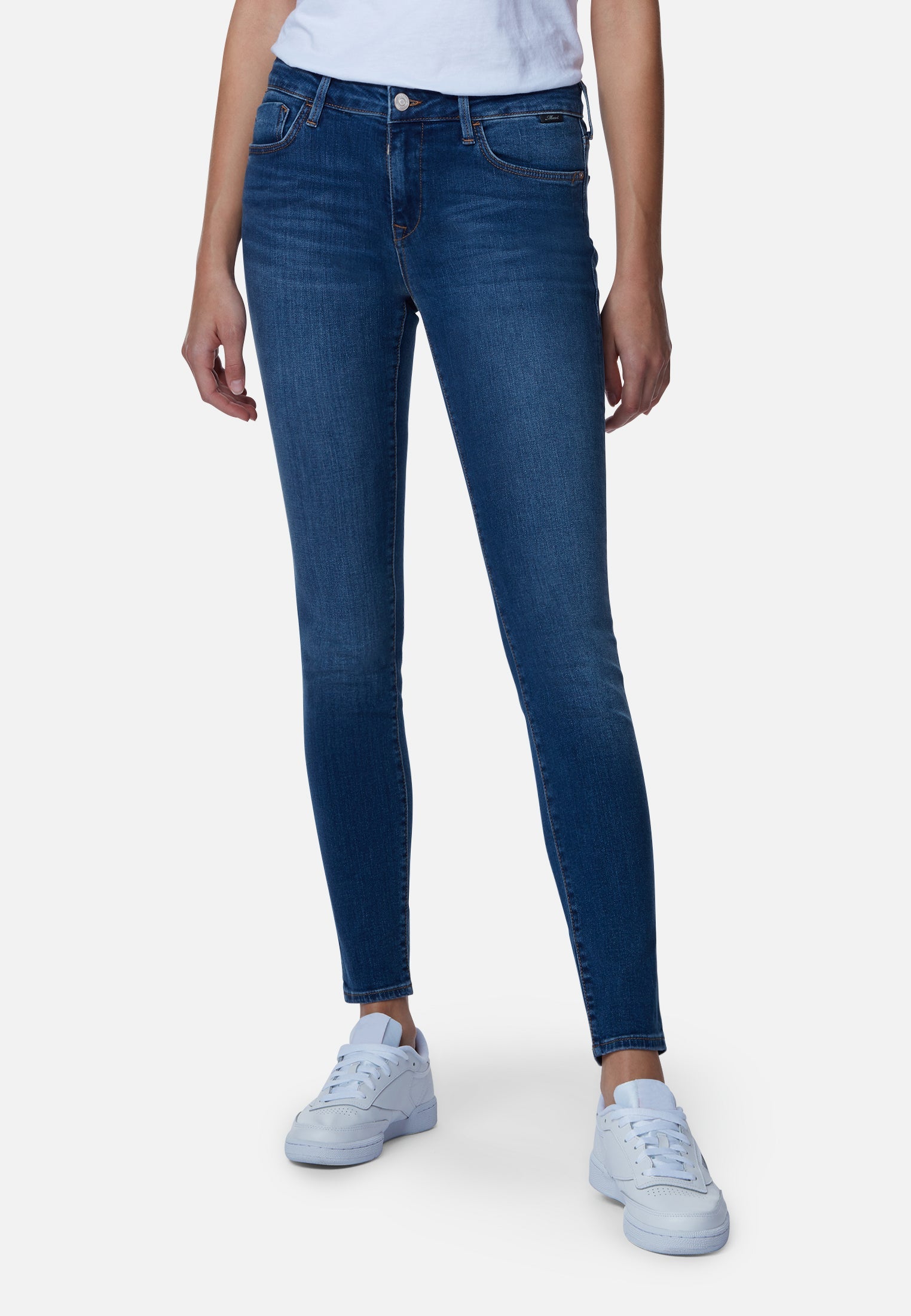 Adriana en jeans Deep Shaded Mavi   