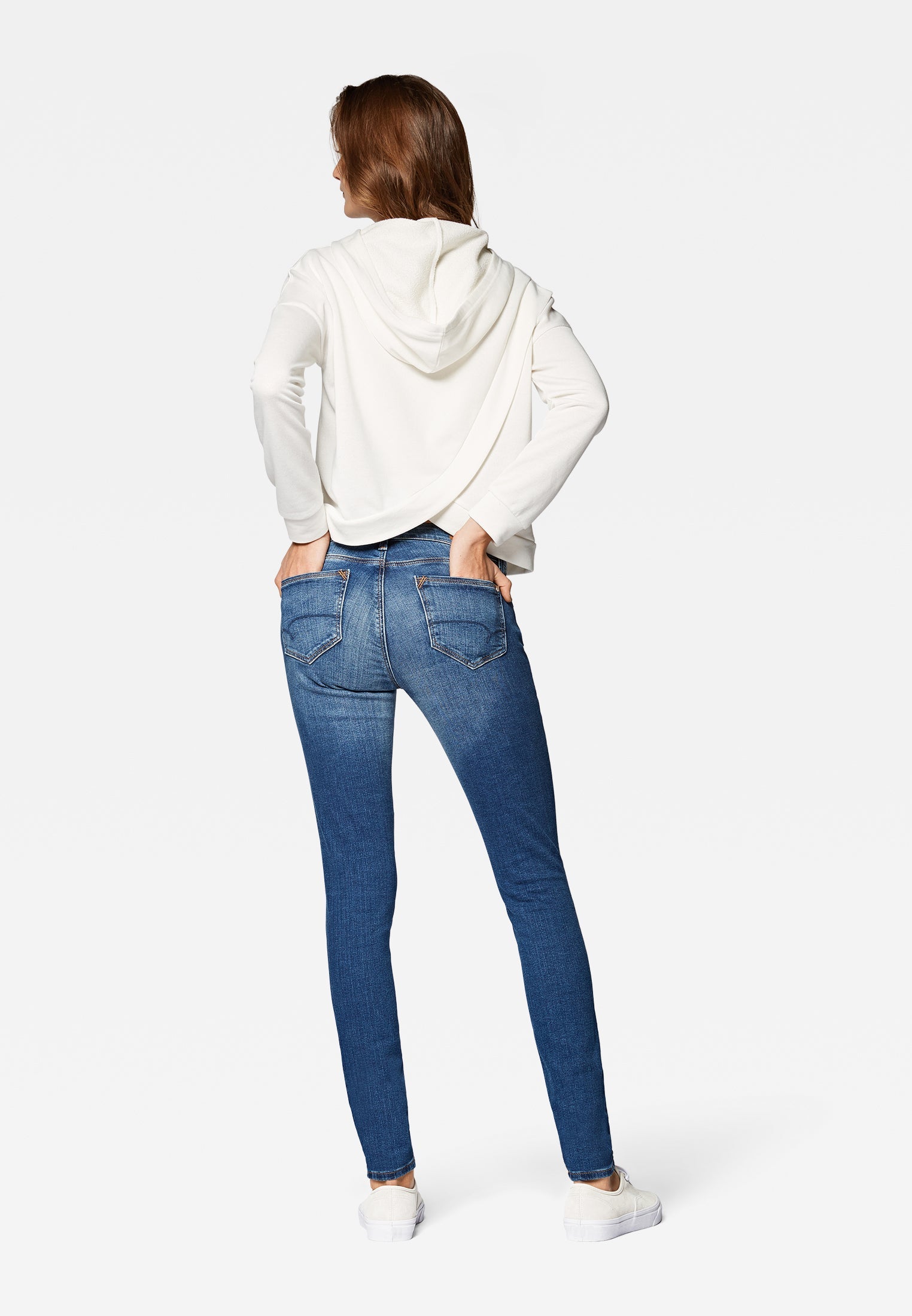 Adriana en jeans Deep Shaded Mavi   